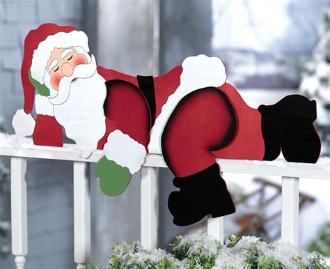 Santa Claus Outdoor Yard Displays Christmas Wikii