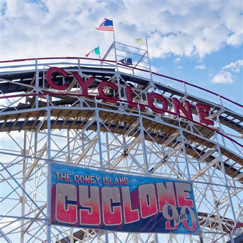 One Horse Town Illustration Studio - CONEY ISLAND CYCLONE 90 YEARS