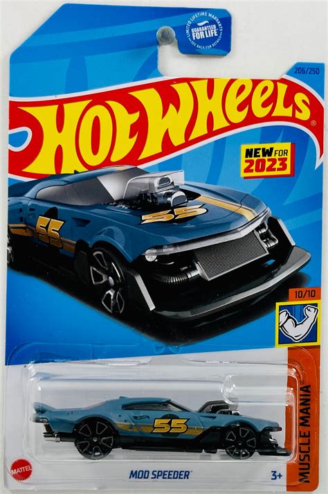 Hot Wheels 2023 Collector 206 250 Muscle Mania 10 10 New Model Kmj Diecast Ii