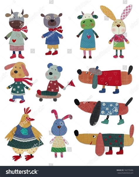 Toys Art Collage Stock Photo 162779486 Shutterstock