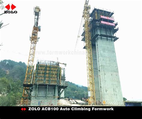 Zolo Acb High Efficiency Automatic Self Climbing Formwork For