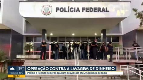 Receita Federal E Polícia Federal Fazem Operação Contra A Lavagem De