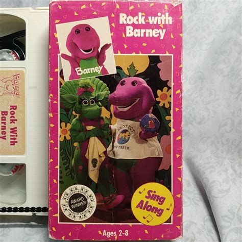 Barney Friends Rock With Barney VHS Tape Grelly USA