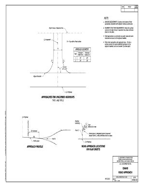 Fillable Online Flh Fhwa Dot Approach Profile Road Approach Locations