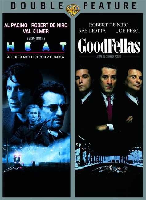 Double Feature: Heat & GoodFellas 2-DVD Set (Warner) | cityonfire.com