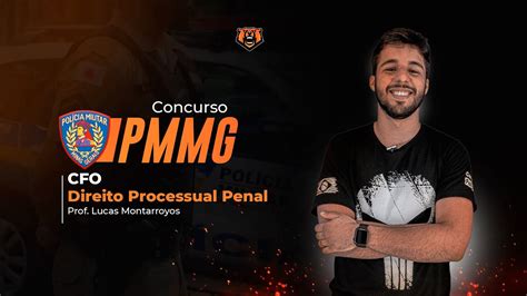 Concurso PM MG CFO Direito Processual Penal YouTube