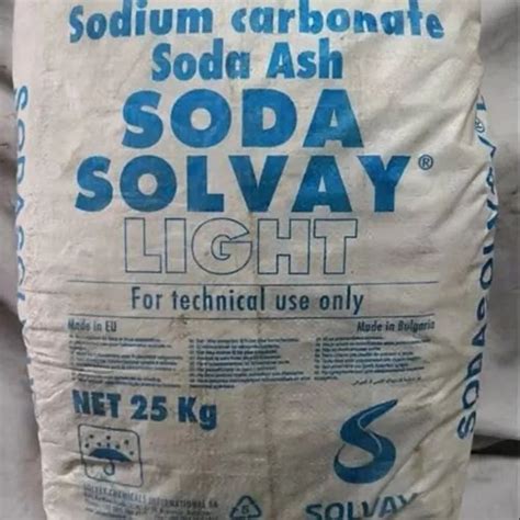 White 25 Kg Solvay Soda Ash Light Hdpp Bags Powder At Rs 750 Bag In