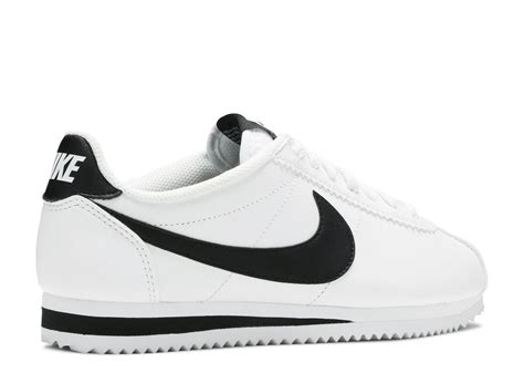 Wmns Classic Cortez Leather White Black Nike 807471 101 White