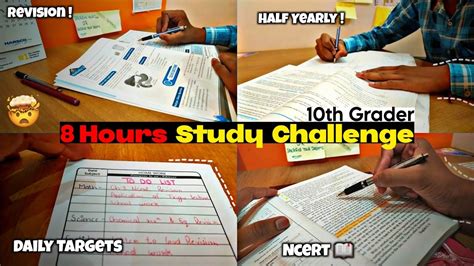 Hour Self Study Vlog A Day In The Life Of A Th Grader Class