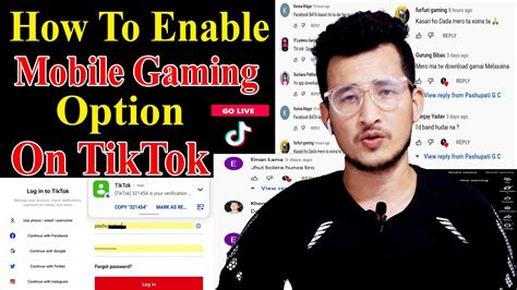 How To Get Share Screen On Tik Tok Live In Nepal How To Get Mobile