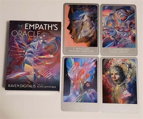 CARD DECK The Empath S Oracle Deck And Guidebook Set 40 Etsy