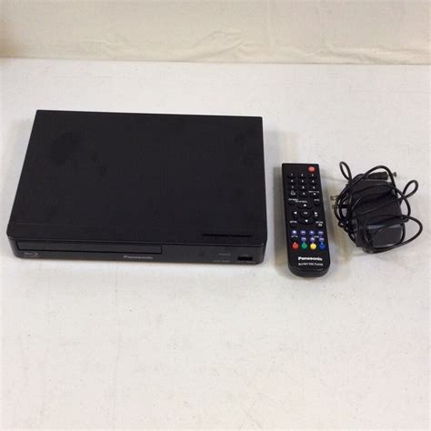 Panasonic Dmp Bd P K Blu Ray Dvd Player With Full Hd High Res Picture