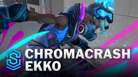 Chromacrash Ekko Wild Rift Skin Spotlight YouTube