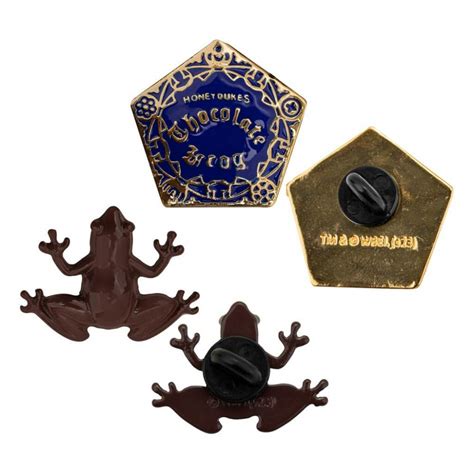 Harry Potter Pack 2 Pin Chapas Chocolate Frog Comprar En Collector4u