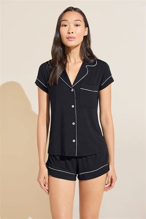 Gisele Tencel™ Modal Shortie Short Pj Set Eberjey