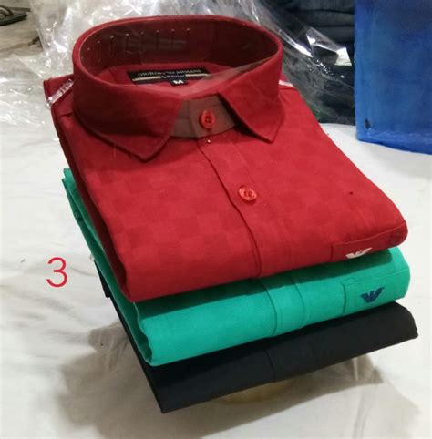 Multi Brands Mens Casual Plain Print Check Shirts Full Sleeves At Rs