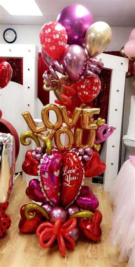 Valentines Balloon Bouquet Made By Rosie