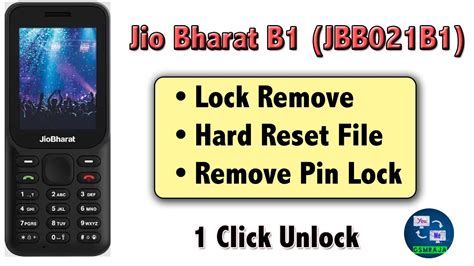 Jio Bharat B Jbb B Lock Remove Jio Bharat B Hard Reset With