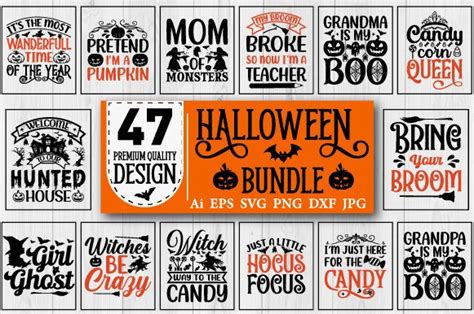 Halloween Bundle Svg Graphic By Sayed Graphics Creative Fabrica