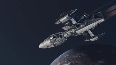 Igs Justicar Andorian Kumari Class Battlecruiser Created In Starfield