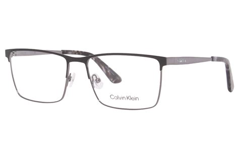 Calvin Klein Ck22102 001 Eyeglasses Men S Black Gunmetal Full Rim 57 17 145