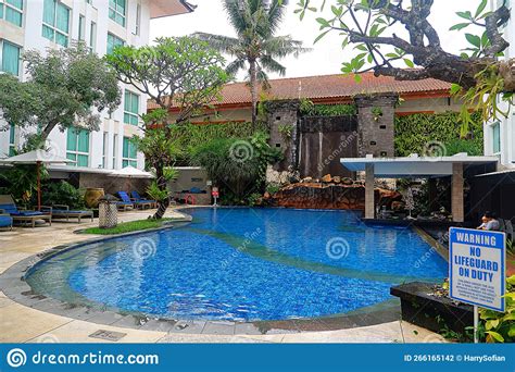 Hotel Swimming Pool in Bali, Indonesia Stock Photo - Image of beautiful ...