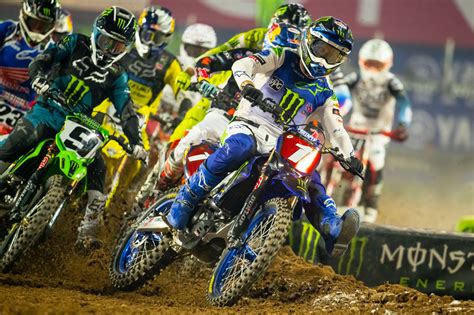 Tripple Crown Sieg F R Eli Tomac Beim Supercross Glendale