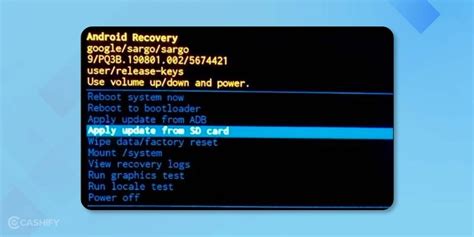 What Is Android Recovery Mode And How To Use It Cashify Blog