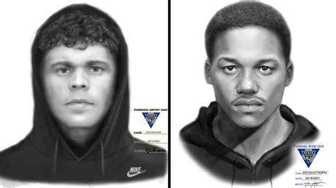 Sketches Released Of Suspects In Woodbridge Armed Robbery Sex Assault