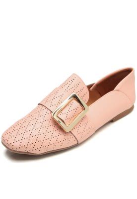 Mocassim Vizzano Fivela Nude Compre Agora Dafiti Brasil