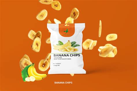 BANANA CHIPS PACKAGING DESIGN. :: Behance