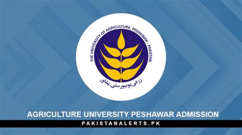 Agriculture University Peshawar Admission 2022 - Admission Forms 2023