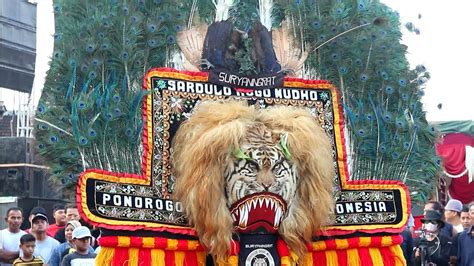 Hebat Lurrr Solah Apik Pembarong Ganteng Reog Ponorogo Bikin