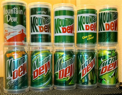 Mountain Dew Logo History