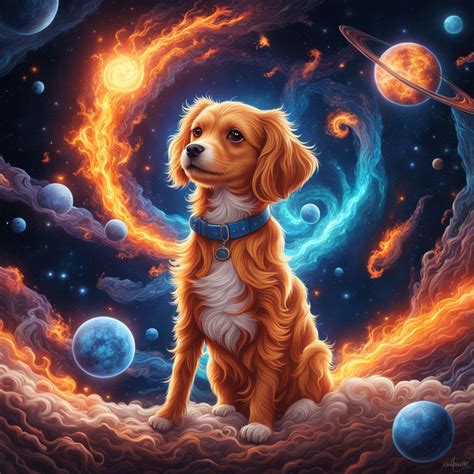 Space Dog Wallpapers - 4k, HD Space Dog Backgrounds on WallpaperBat