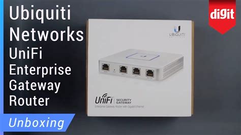 Ubiquiti Networks Unifi Enterprise Gateway Router With Gigabit Ethernet