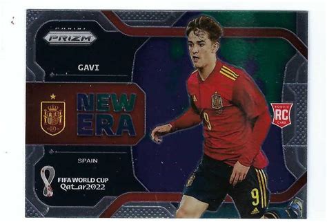 GAVI 2022 Panini Prizm FIFA World Cup Qatar Soccer New Era 32 Rookie