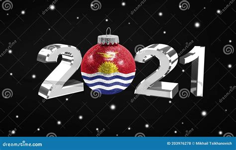 Kiribati Calendar 2025. Week Starts From Monday. Vector Graphic Design