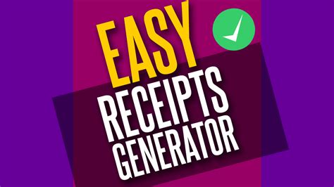 Easy Receipts Generator, Receipt & Invoice Maker - App on Amazon Appstore