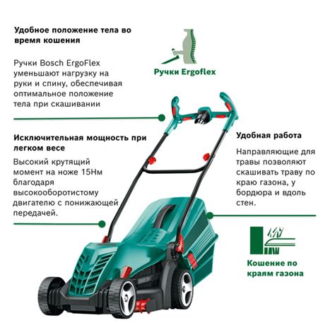 Электрическая газонокосилка BOSCH ARM 34, - купить по выгодной цене в ...