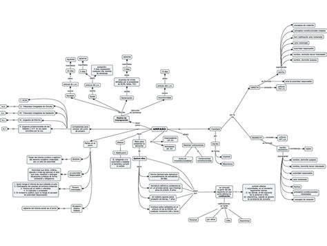 Mapa Conceptual De La Ley De Amparo Esquemas Y Mapas Conceptuales De