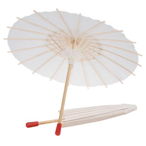 2 Pcs DIY Paper Umbrellas Japandi Decor Oil Colorful Parasol EBay