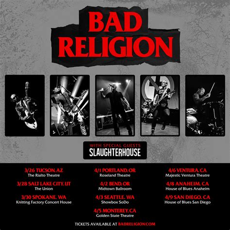 Bad Religion Announce New Tour Chorus Fm