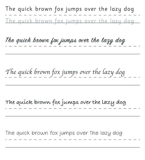 Printable Improve Your Handwriting Adults Worksheets