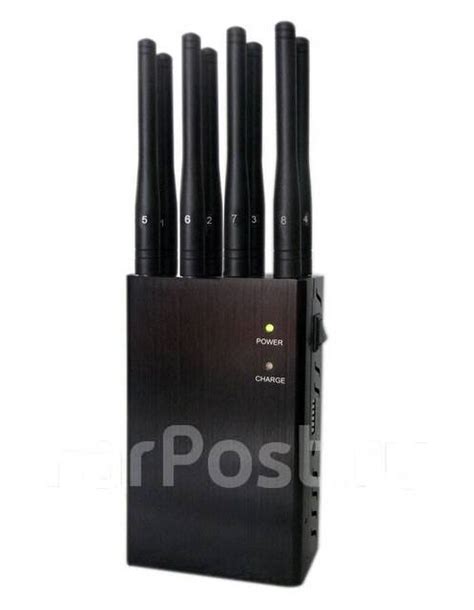 10-ти полосный подавитель - глушилка 5G 4G 3G GPS WiFi Bluetooth 5.8G ...