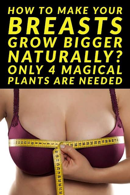 Effective And Safe Methods To Enlarge Your Breast Size Naturally Just