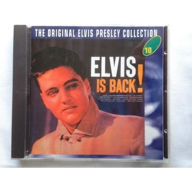 CD THE ORIGINAL CD COLLECTION VOL 10 ELVIS IS BACK