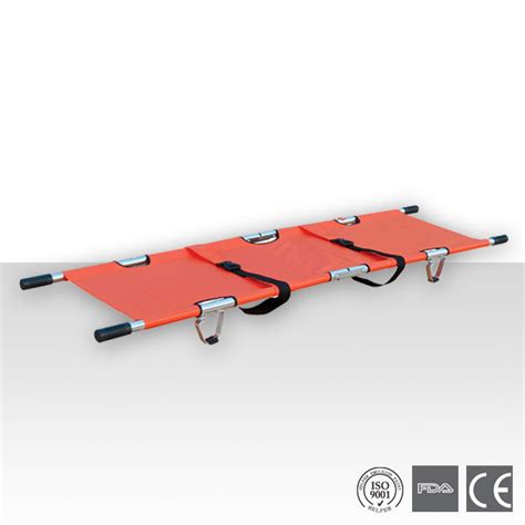 Super Aluminum Alloy Foldaway Stretcher Hs 1f1b Medical Stretcher