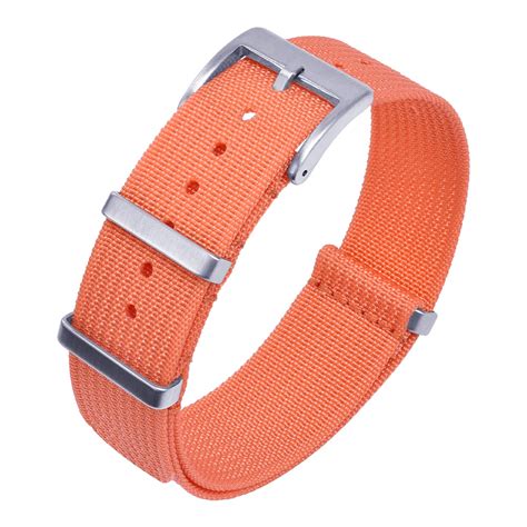 New Ribbed Nylon Strap Mm Mm Nylon Watch Straps Braid Ballistic