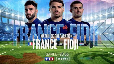 France Fidji 3ème Match De Préparation à La Coupe Du Monde De Rugby